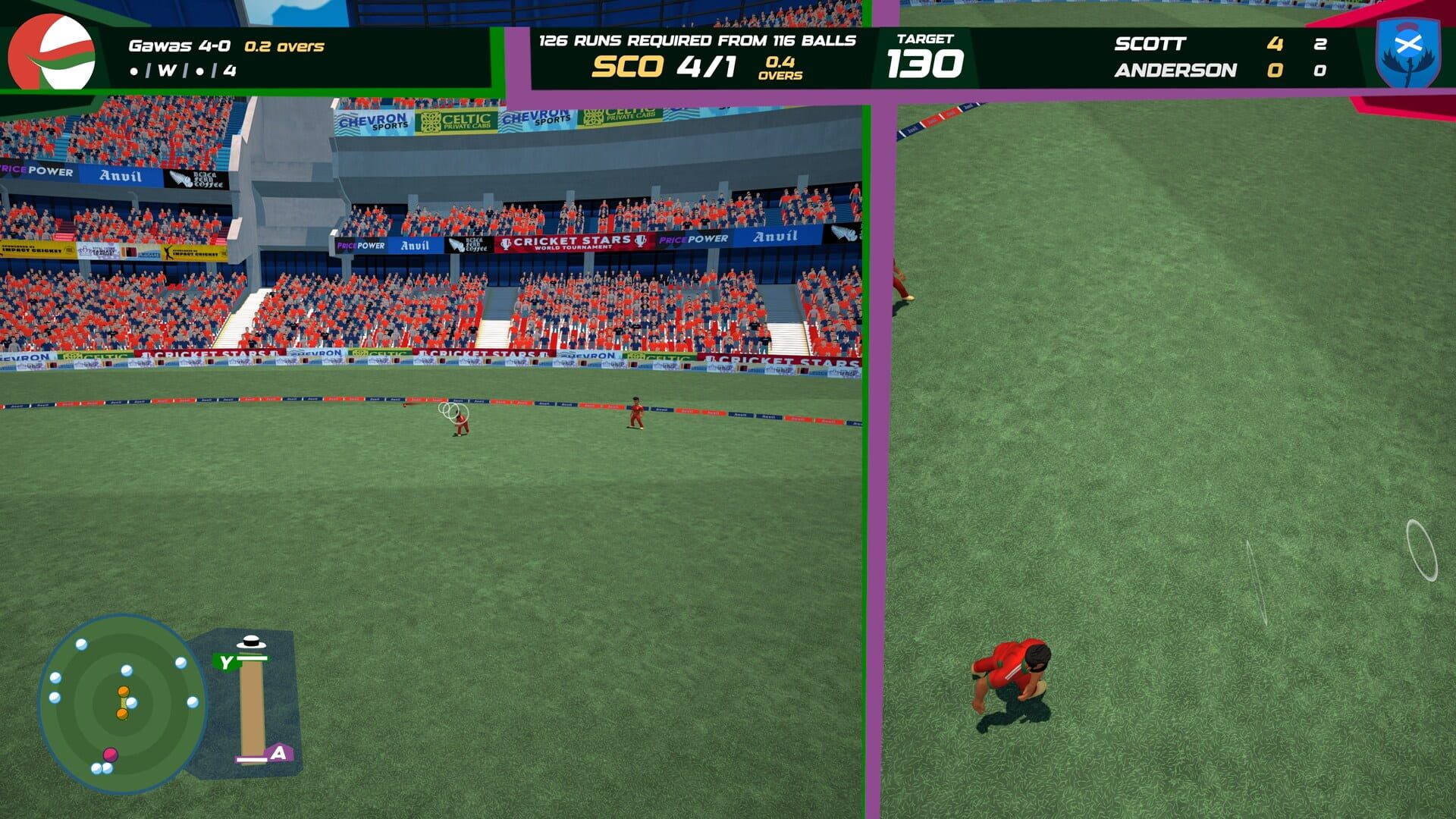 Screenshot for Don Bradman Cricket Jr