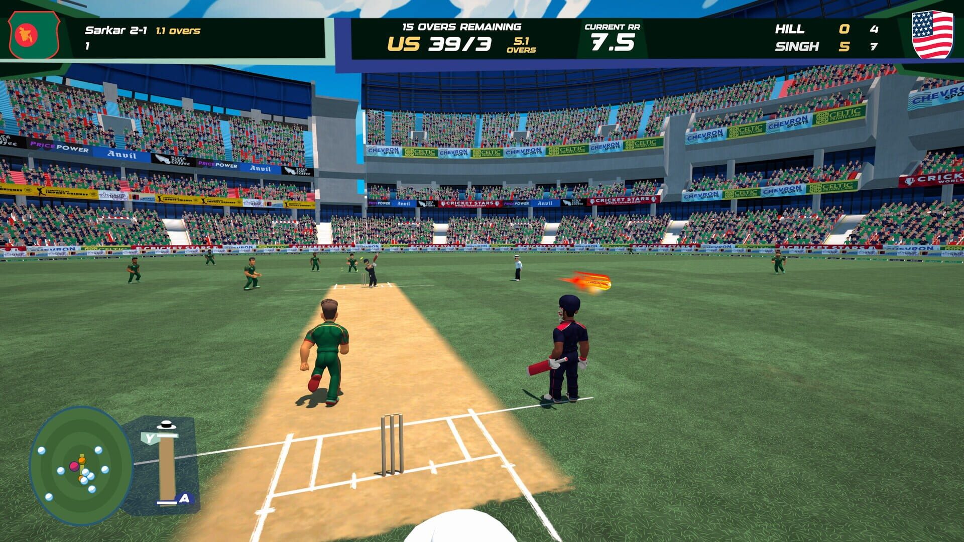Screenshot for Don Bradman Cricket Jr