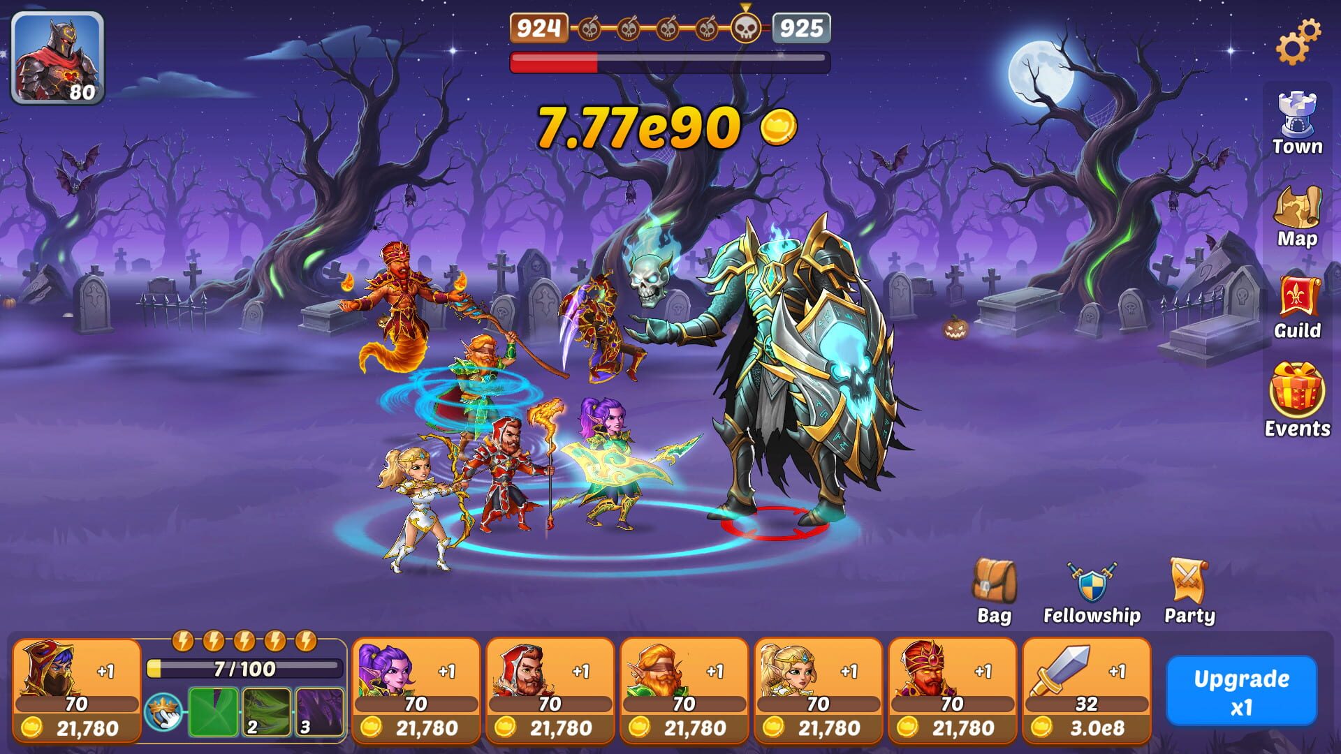 Screenshot for Firestone: Idle Clicker Online RPG