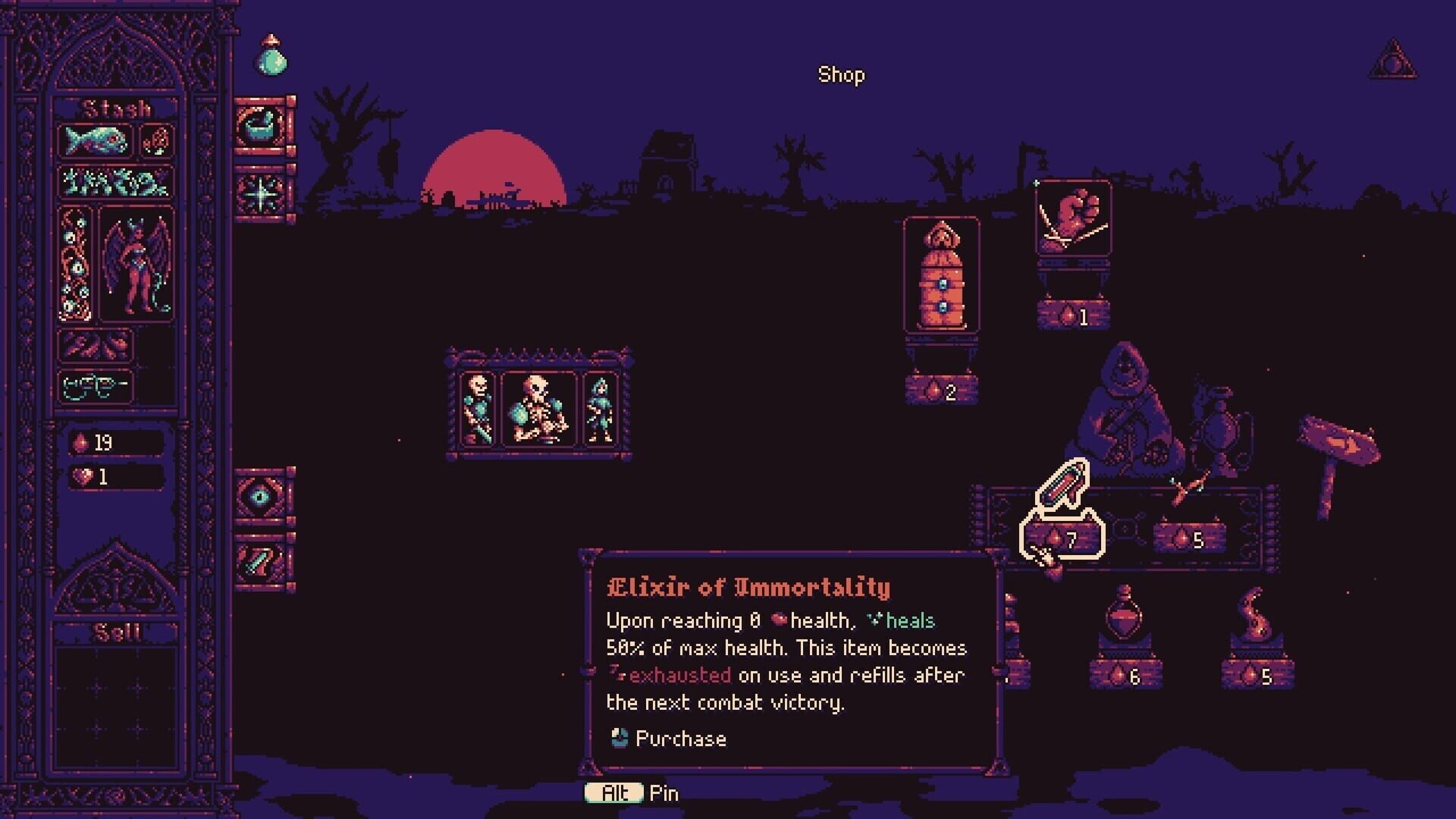 Screenshot for Alchemortis