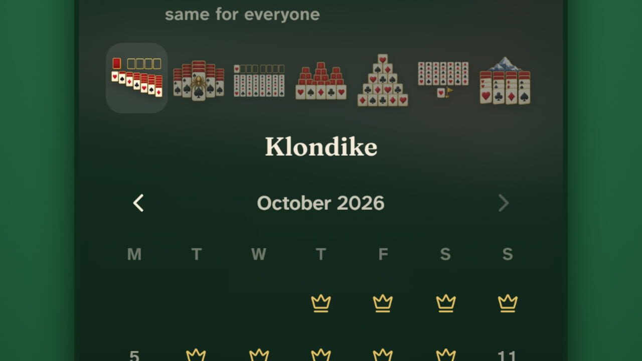 Screenshot for WB Solitaire