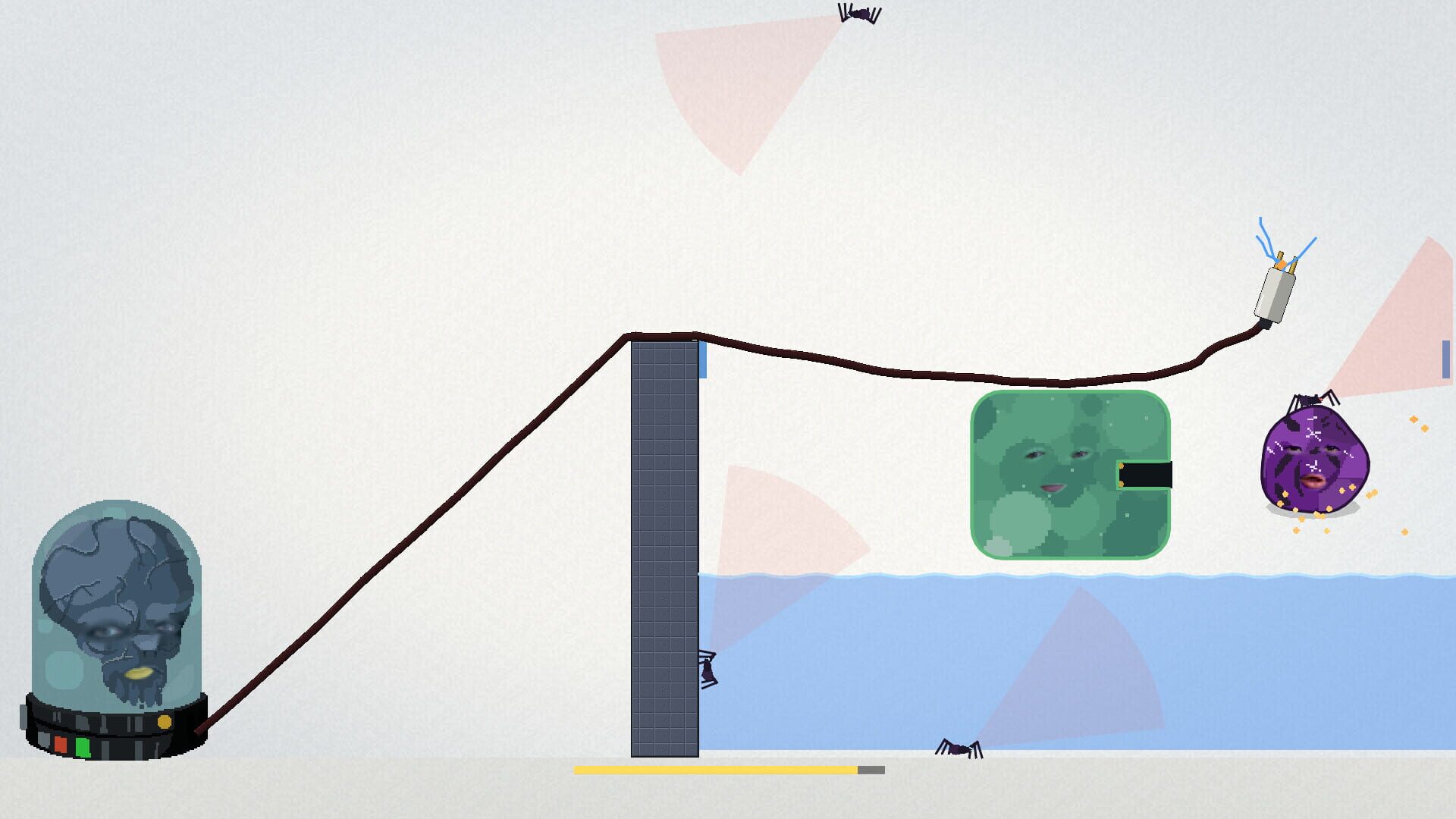 Screenshot for Narnok: Help! I Was Reincarnated as a Brain in a Jar and Need to Plug in My Power Cables