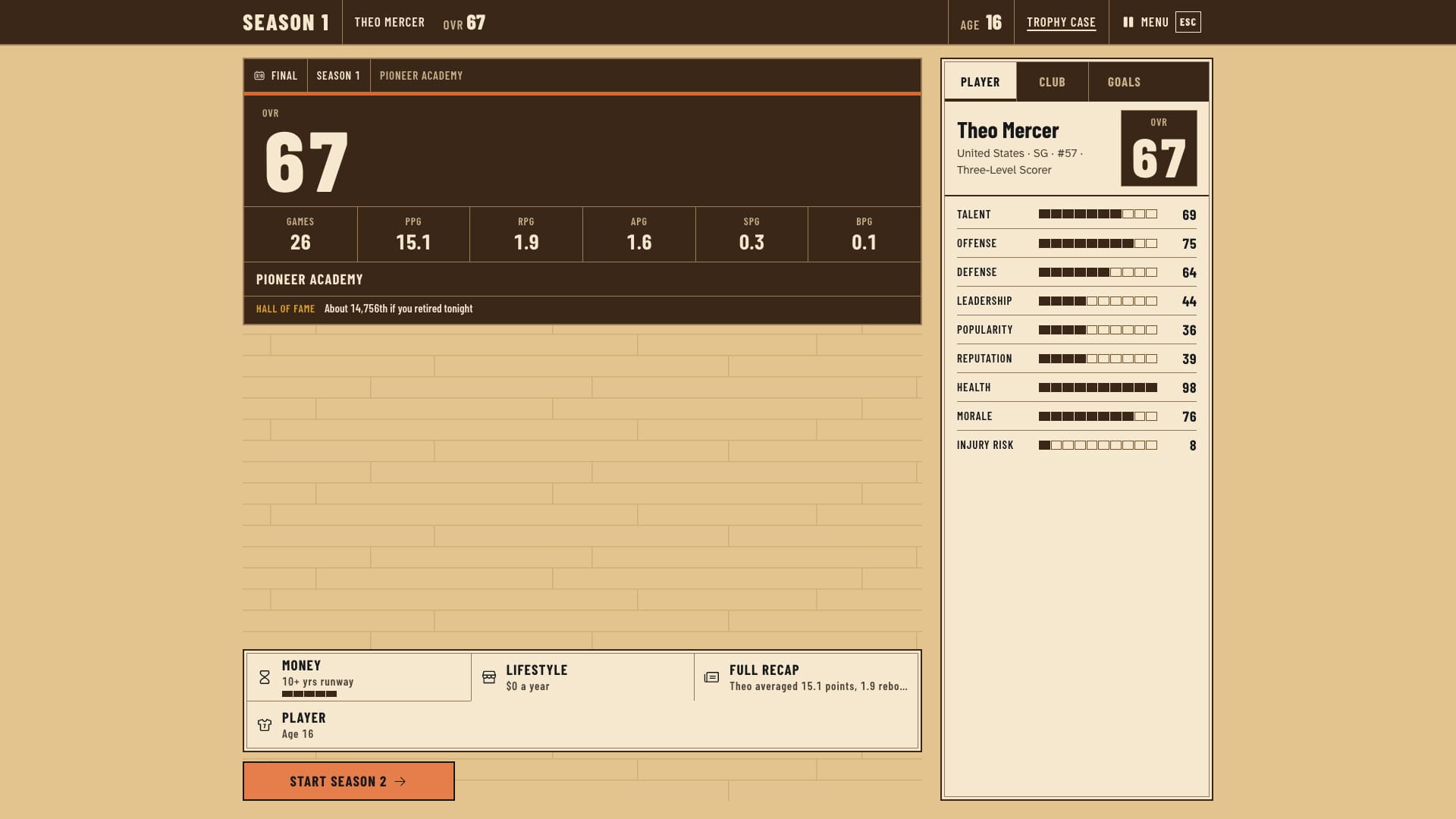 Screenshot for Bball Destiny