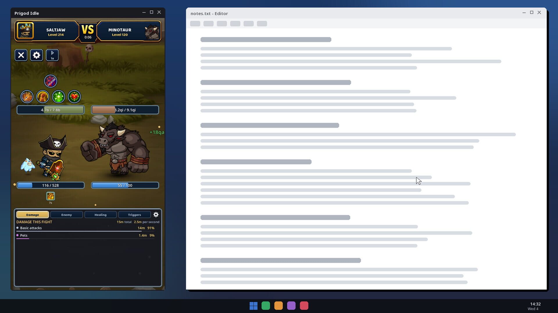 Screenshot for Prigod Idle