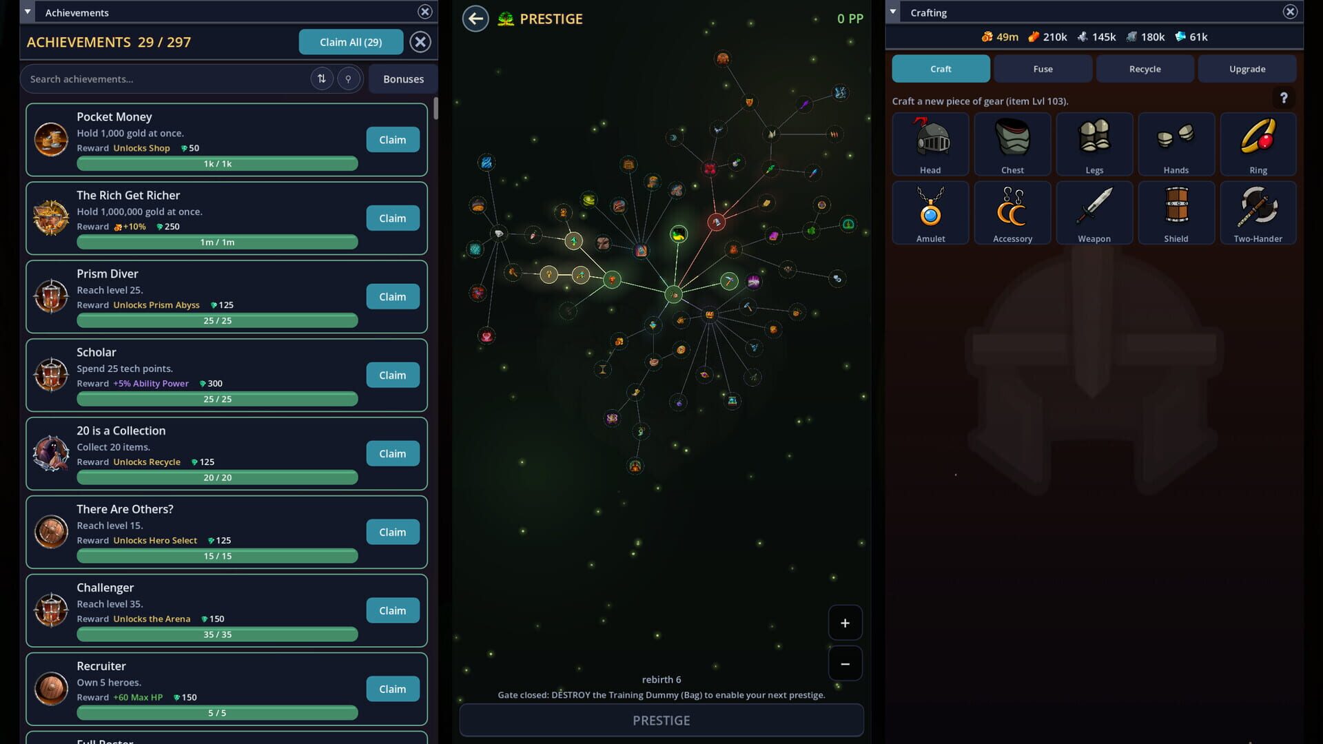 Screenshot for Prigod Idle