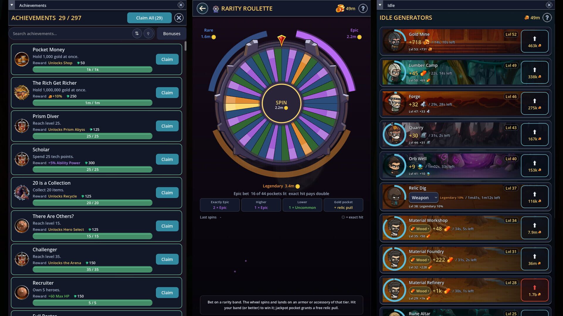 Screenshot for Prigod Idle