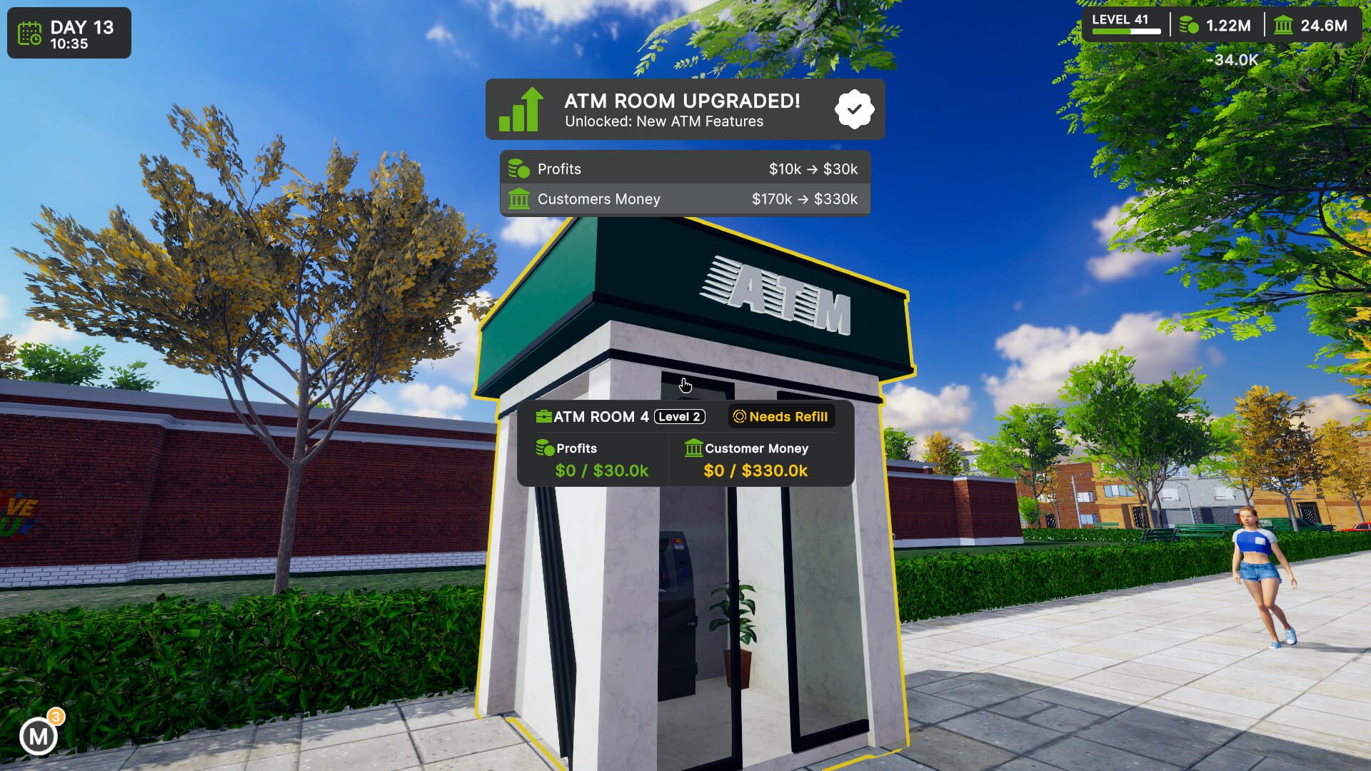 Screenshot for Bank Simulator