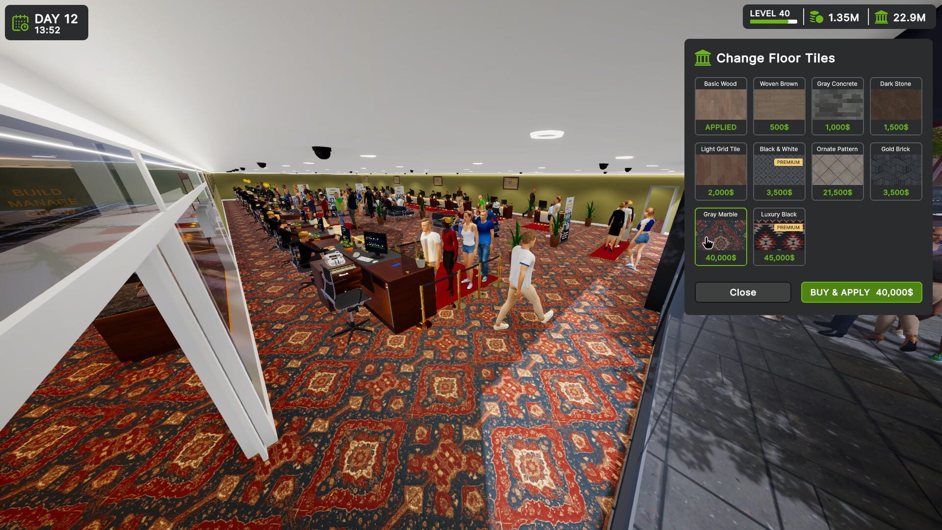 Screenshot for Bank Simulator