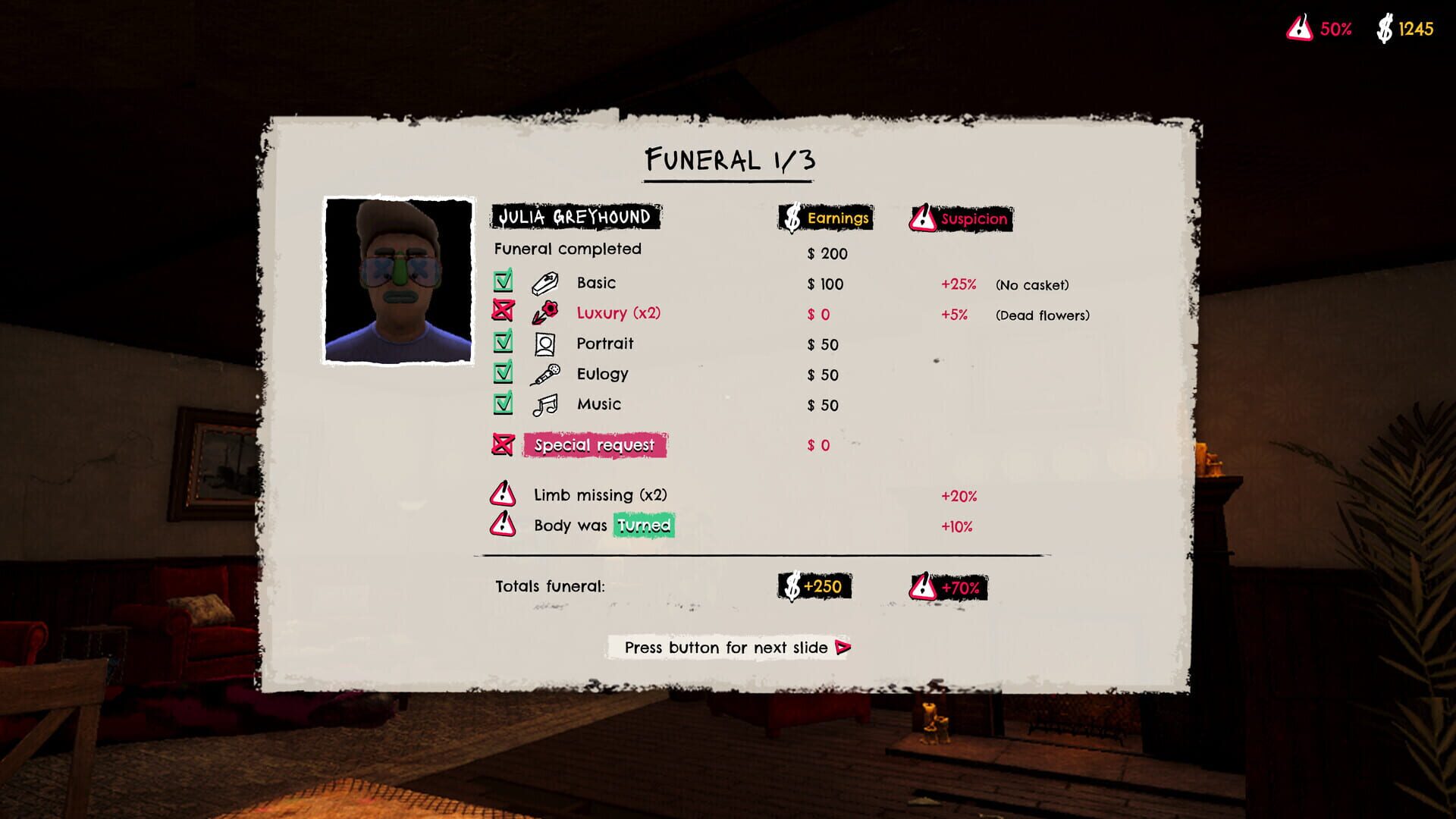 Screenshot for Grave Mistakes