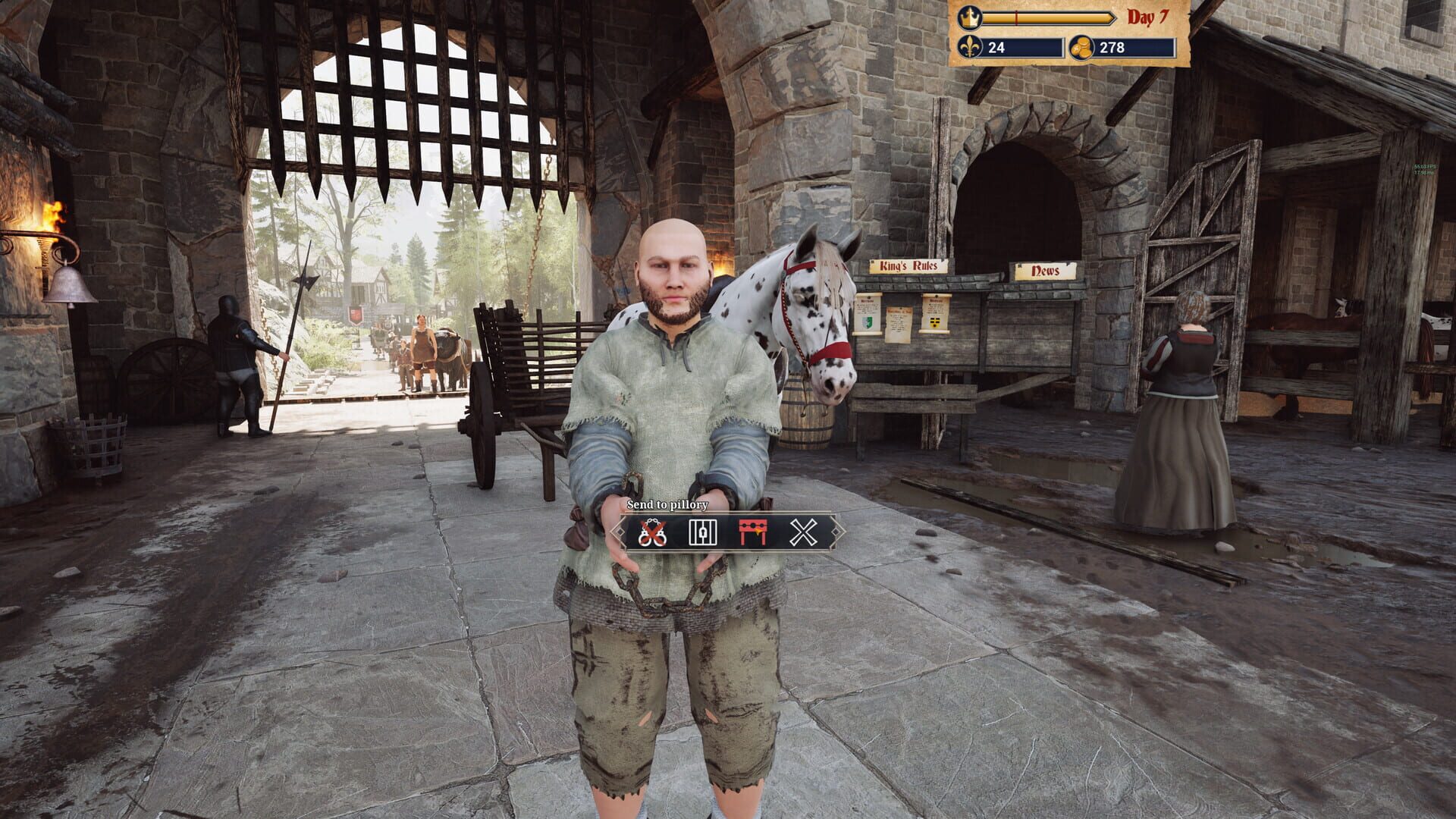 Screenshot for Gate Guard Simulator