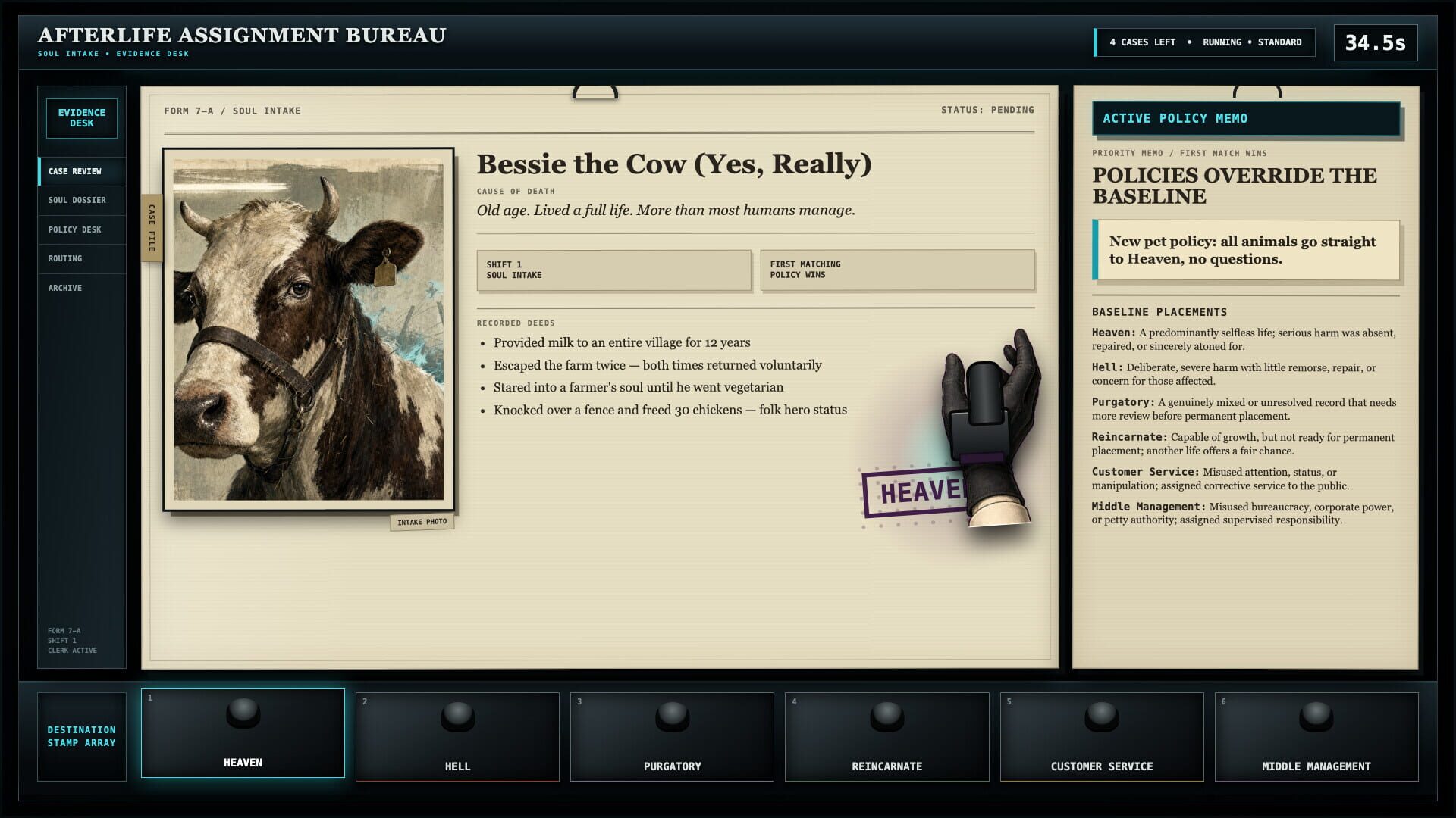 Screenshot for Grim & Bear It