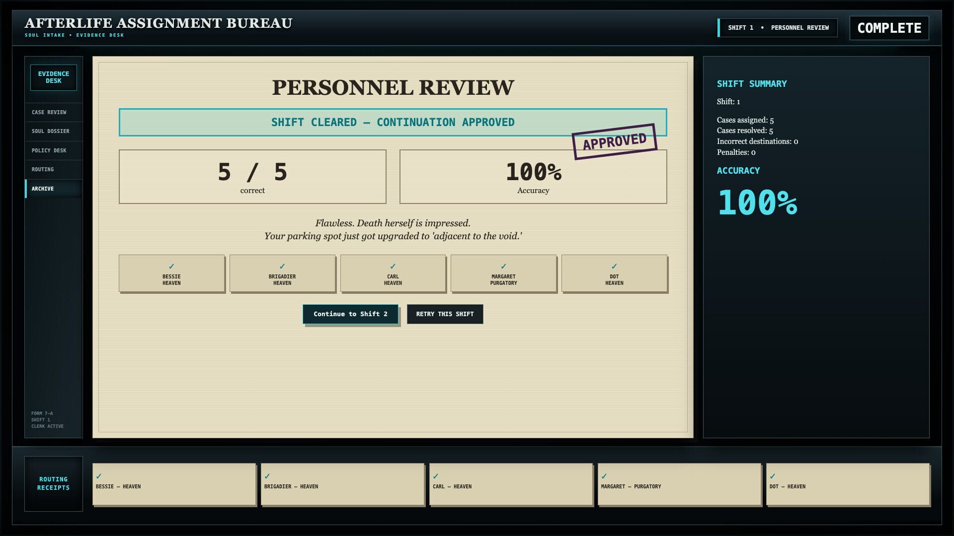 Screenshot for Grim & Bear It