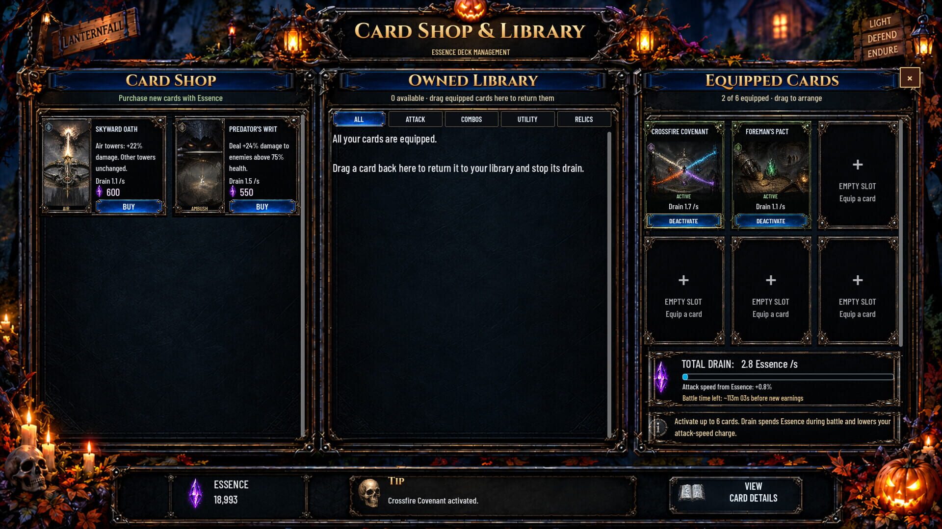 Screenshot for Lanternfall