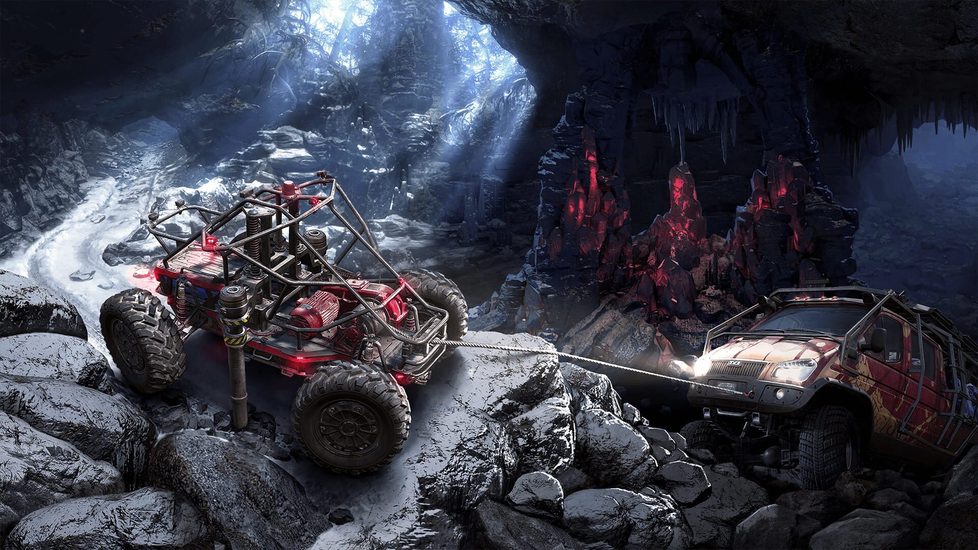 Screenshot for Expeditions: A MudRunner Game - Season 3: Icy Shores