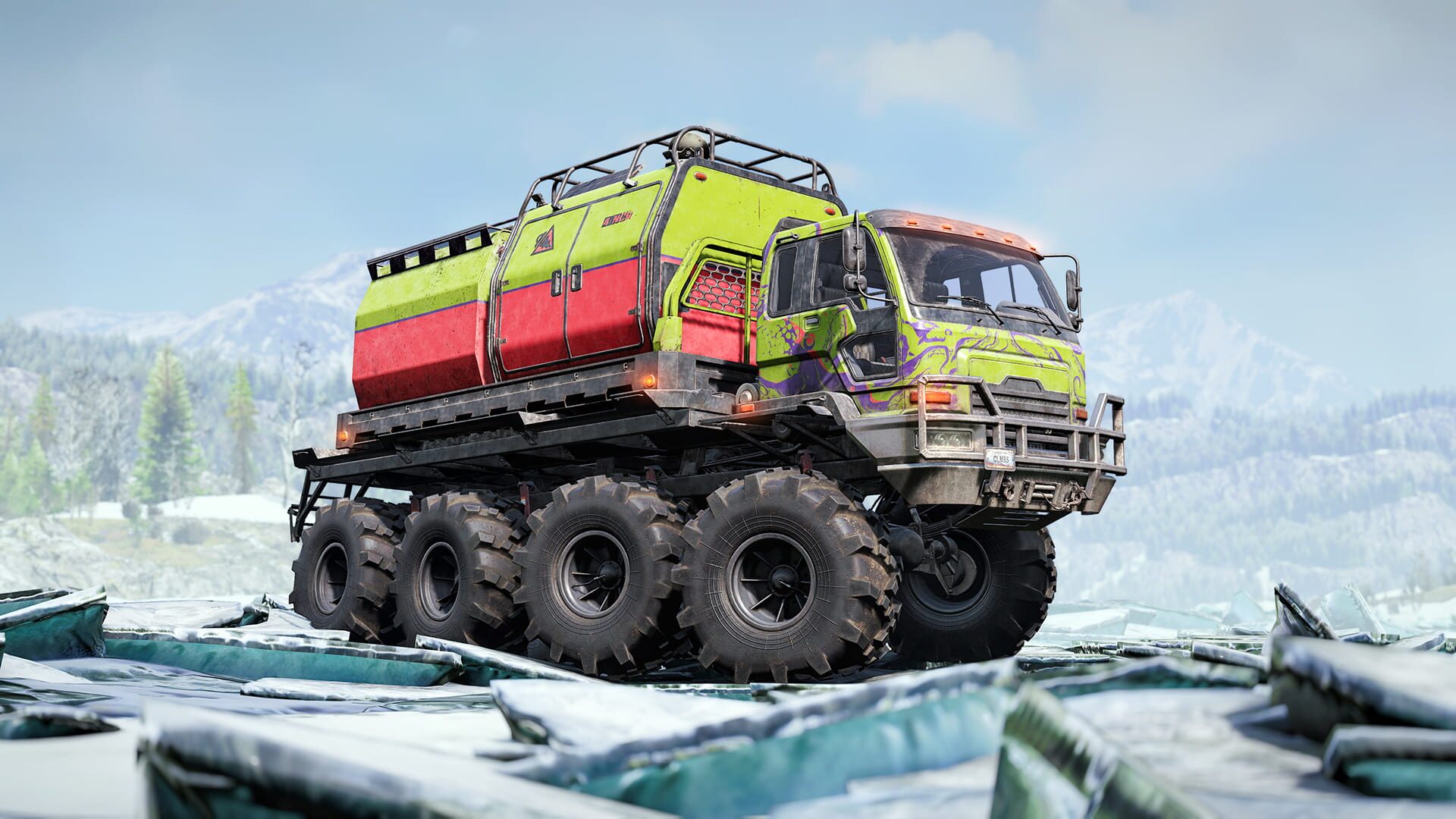 Screenshot for Expeditions: A MudRunner Game - Season 3: Icy Shores