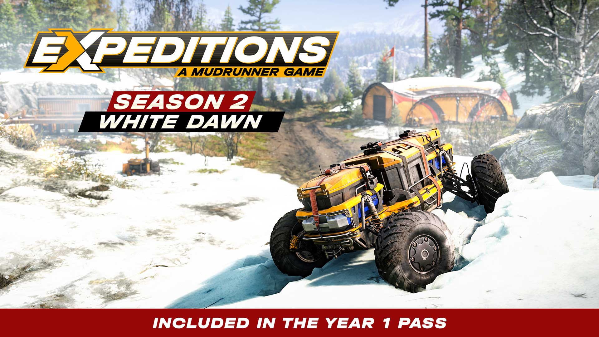 Screenshot for Expeditions: A MudRunner Game - Season 2: White Dawn
