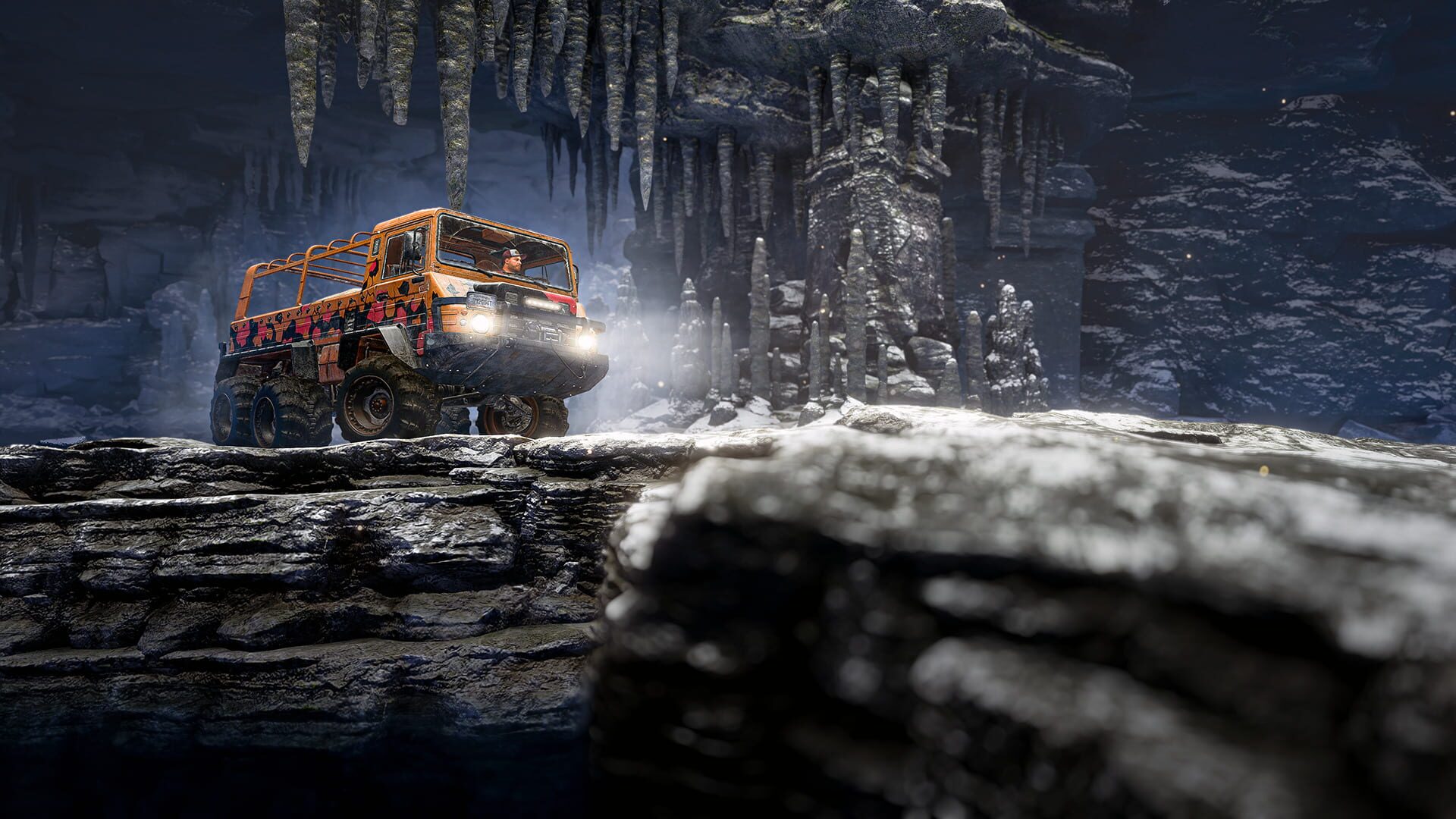 Screenshot for Expeditions: A MudRunner Game - Season 2: White Dawn