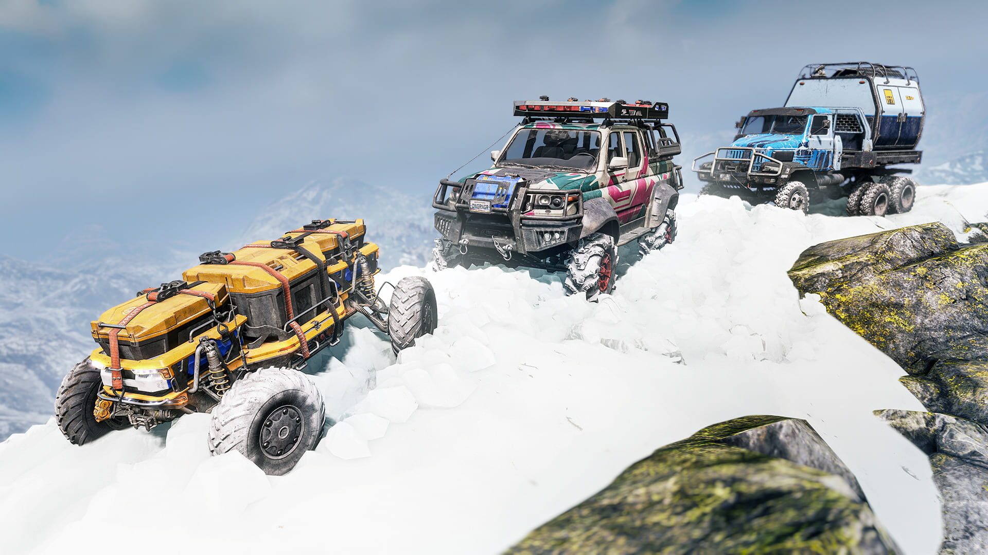 Screenshot for Expeditions: A MudRunner Game - Season 2: White Dawn