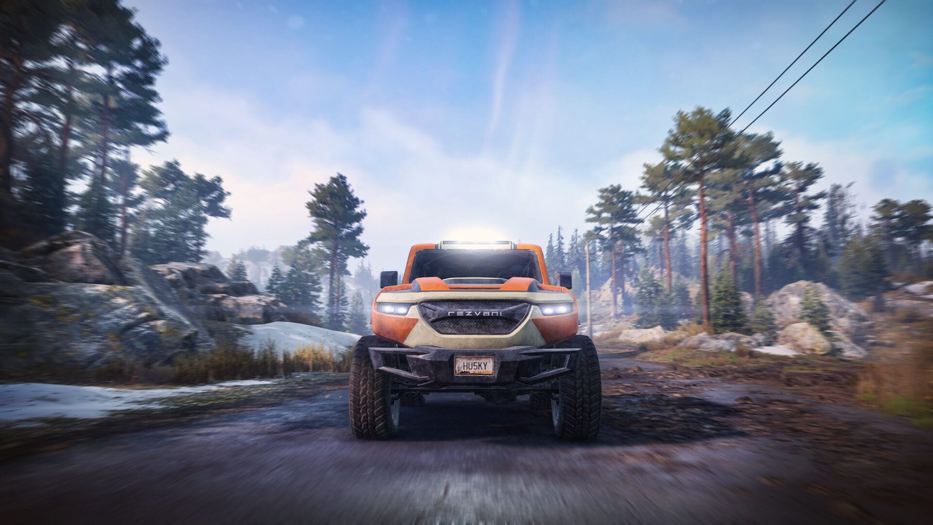 Screenshot for SnowRunner: Rezvani Tank