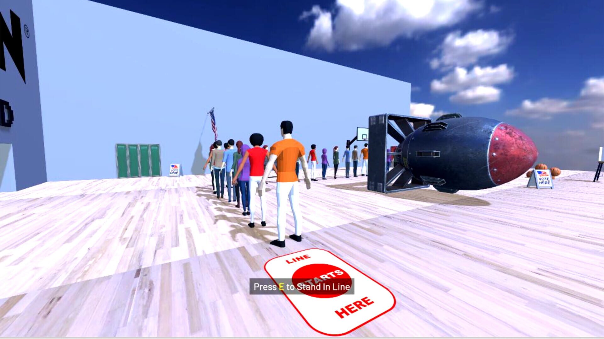 Screenshot for The Onion Voting Simulator 3D