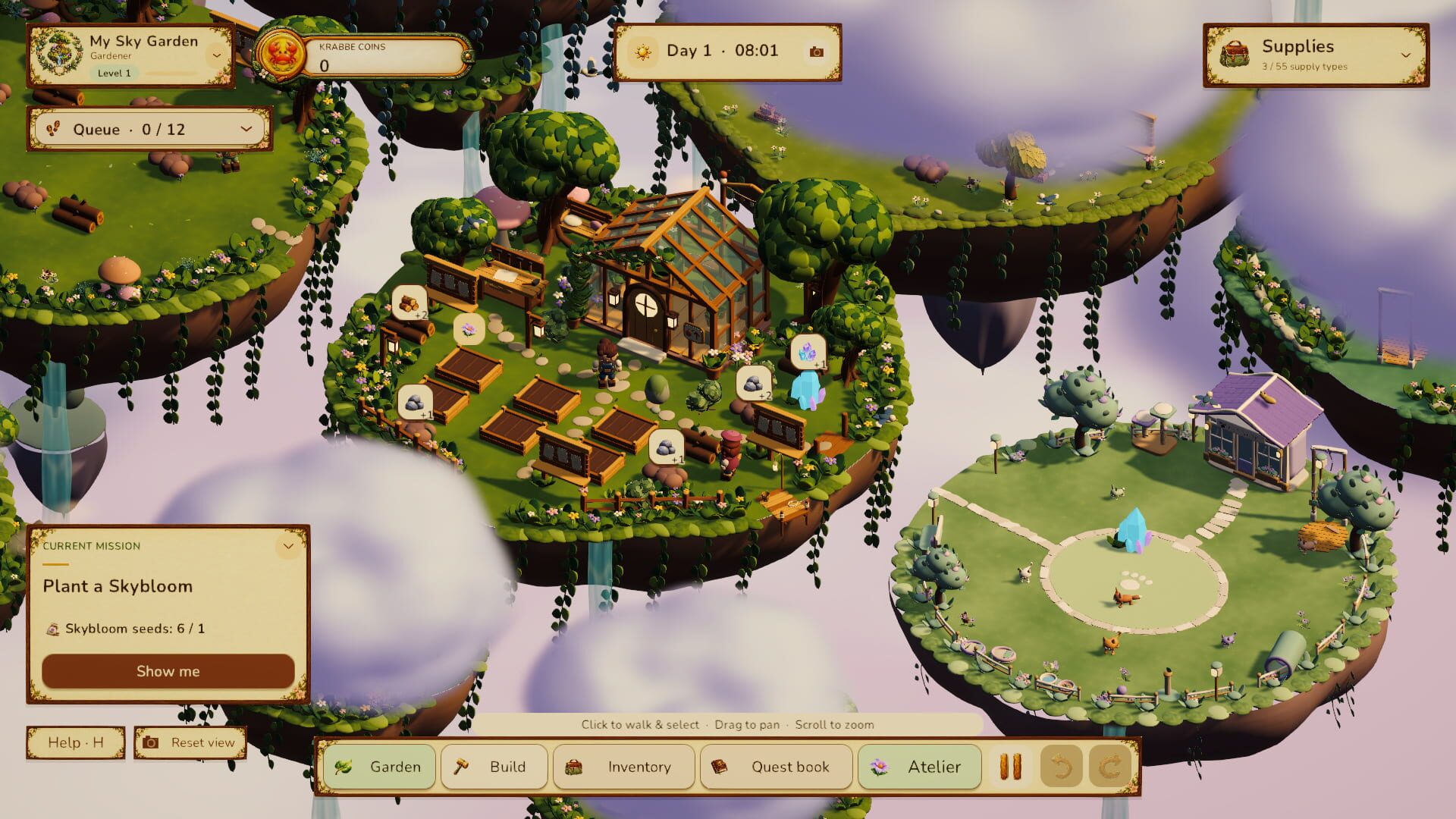 Screenshot for Bloom Above: Wanderisles