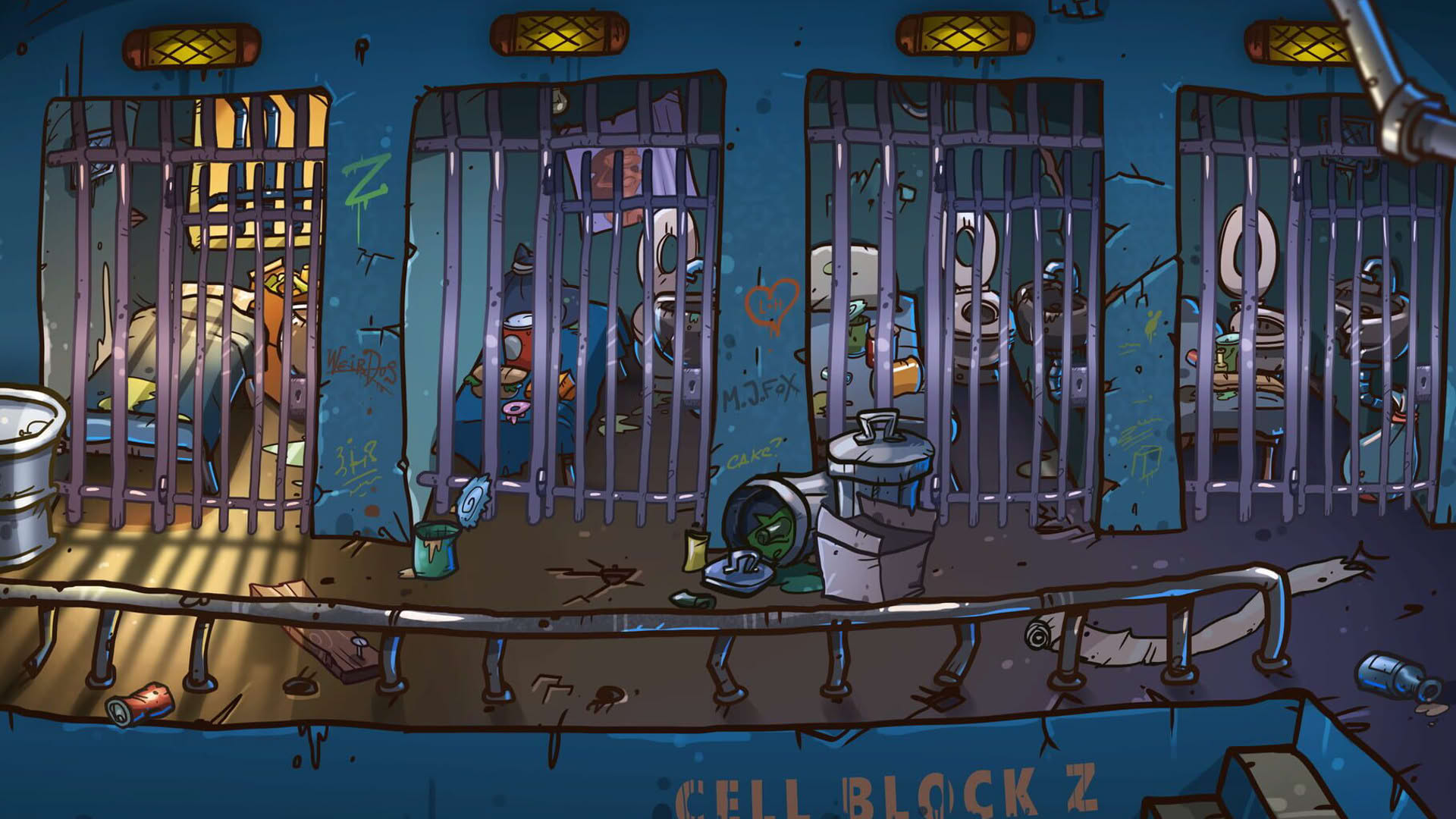 Screenshot for Scheming Through the Zombie Apocalypse: Episode 2 - Caged