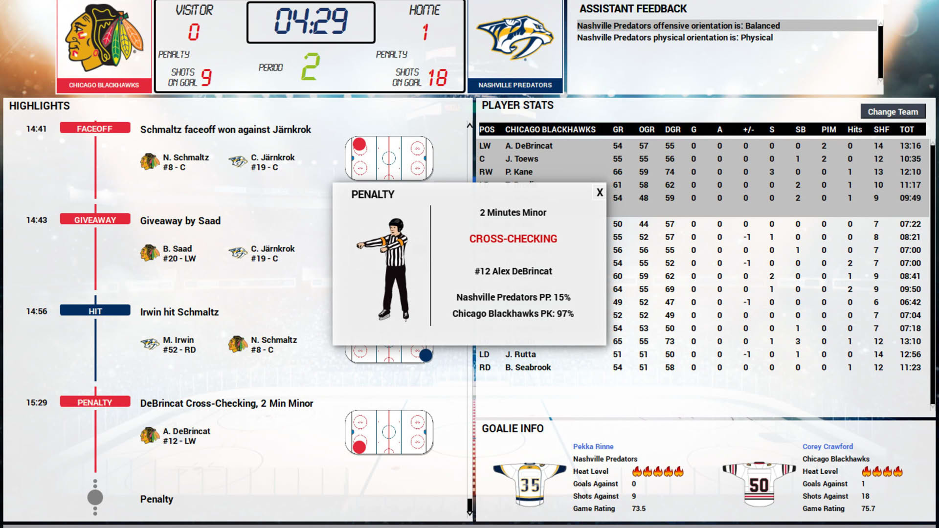 Screenshot for Franchise Hockey Manager 5