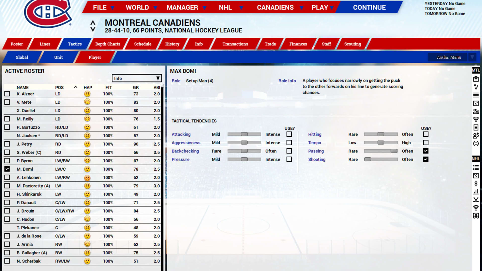 Screenshot for Franchise Hockey Manager 5