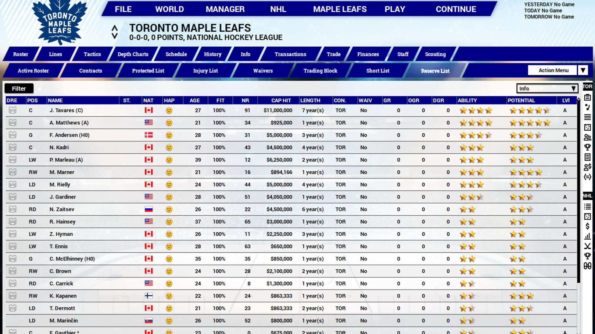 Screenshot for Franchise Hockey Manager 5