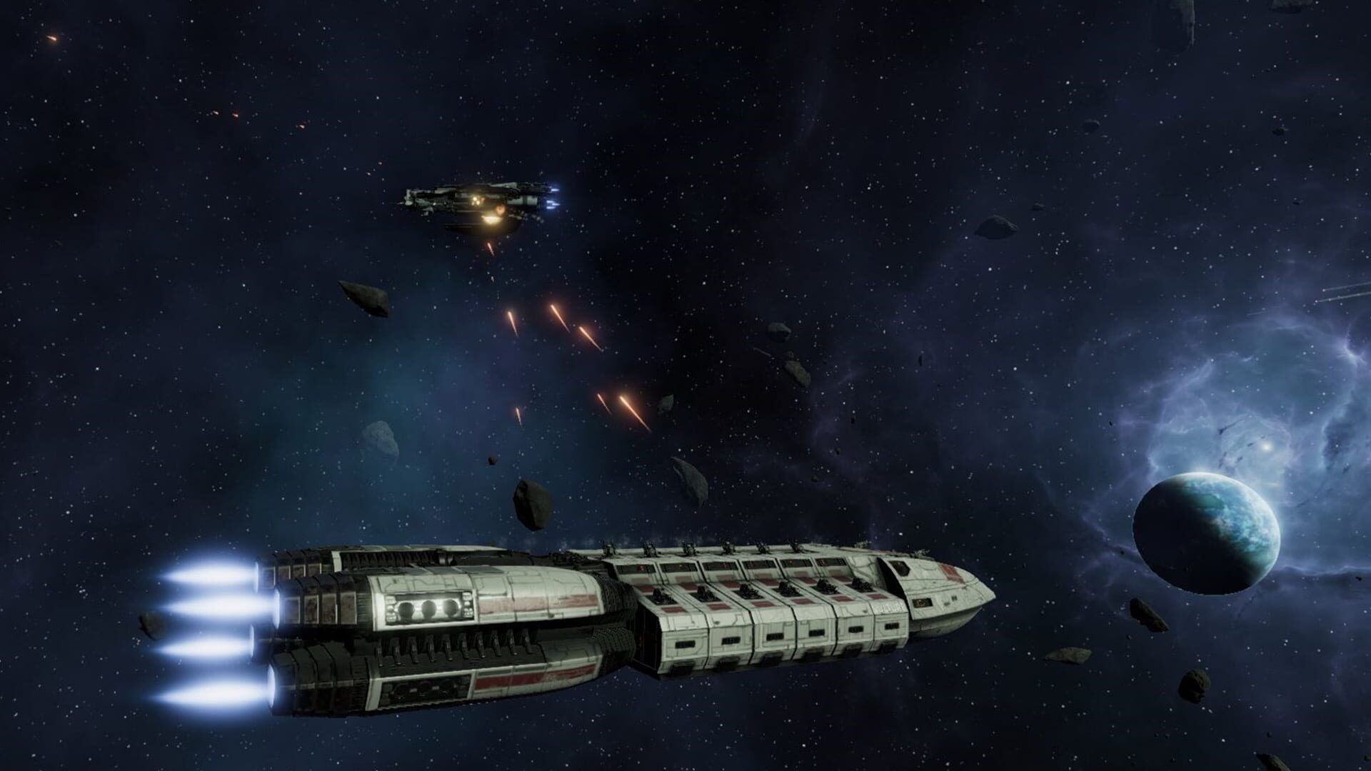 Screenshot for Battlestar Galactica Deadlock: Anabasis
