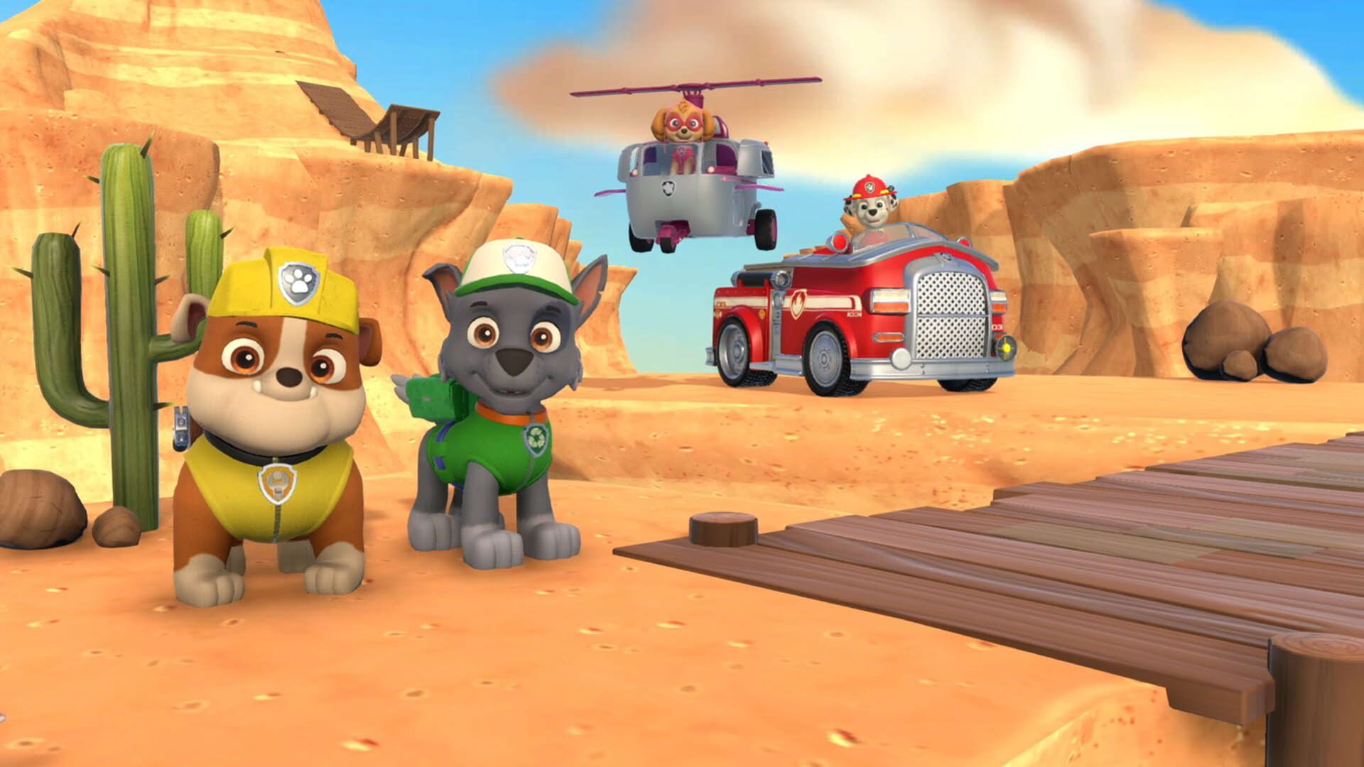 Screenshot for Paw Patrol: On a Roll!