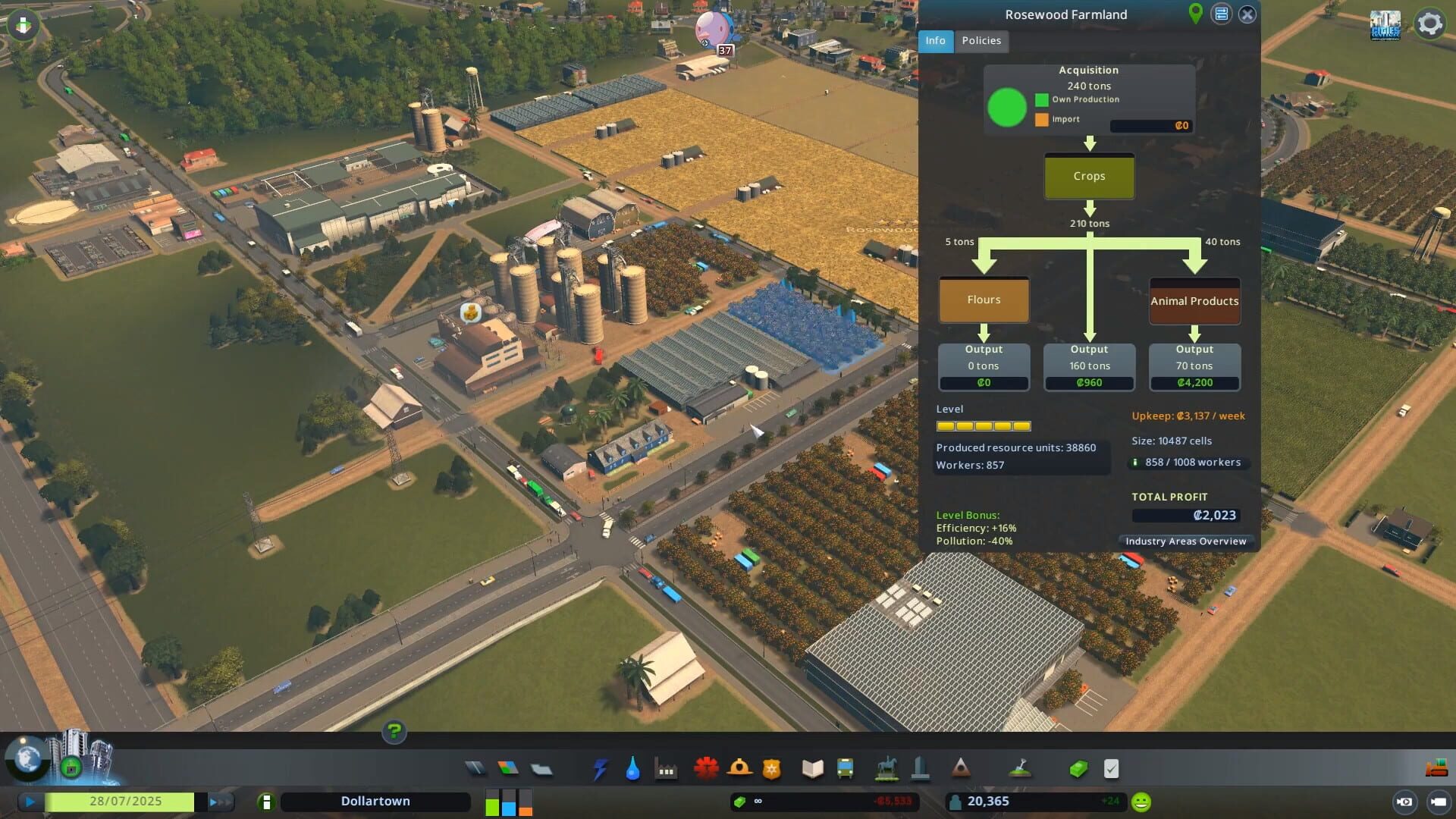 Screenshot for Cities: Skylines - Industries