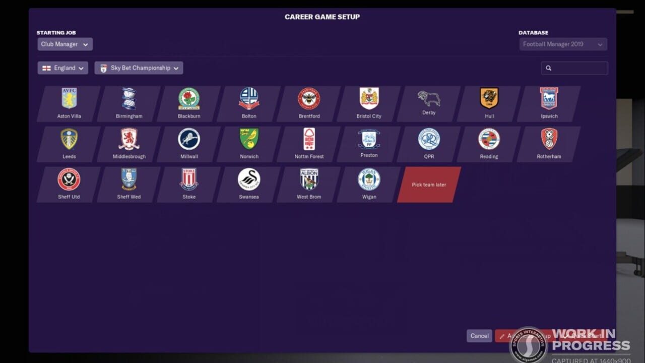 Screenshot for Football Manager 2019