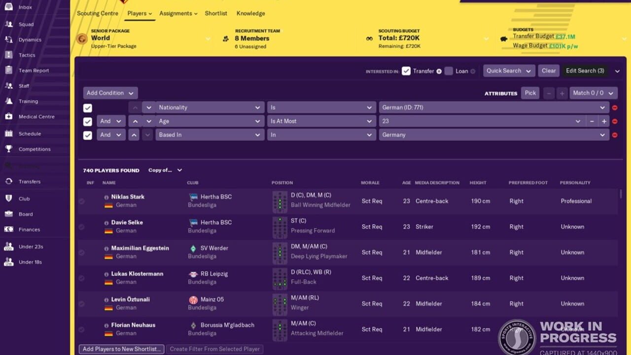 Screenshot for Football Manager 2019