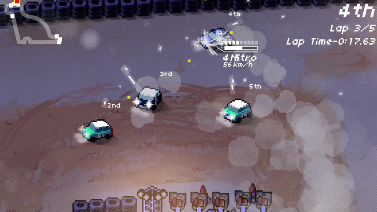 Screenshot for Super Pixel Racers