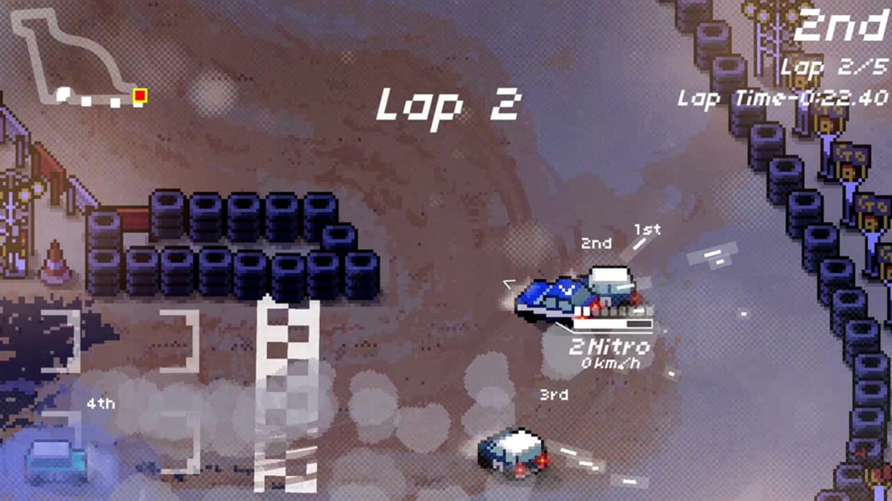 Screenshot for Super Pixel Racers