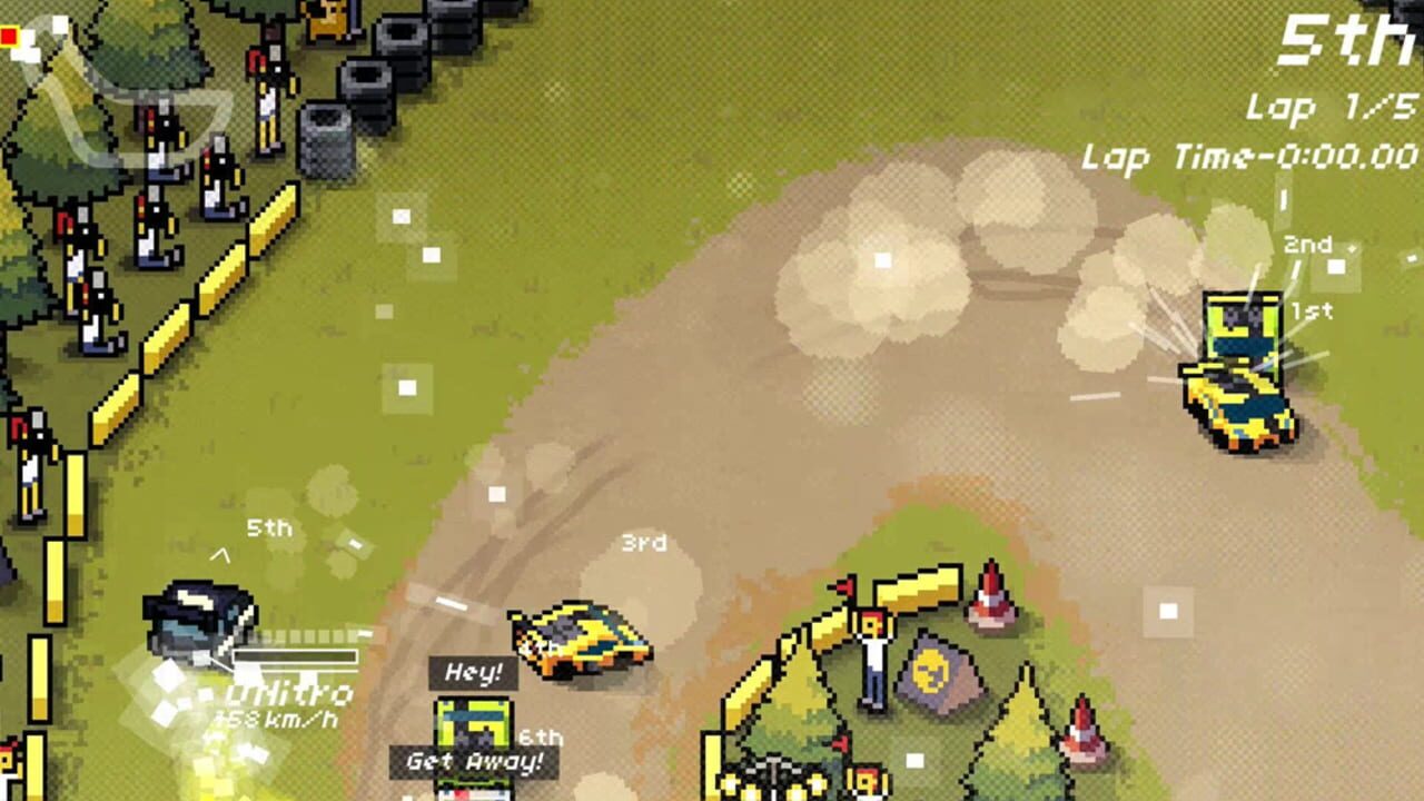 Screenshot for Super Pixel Racers