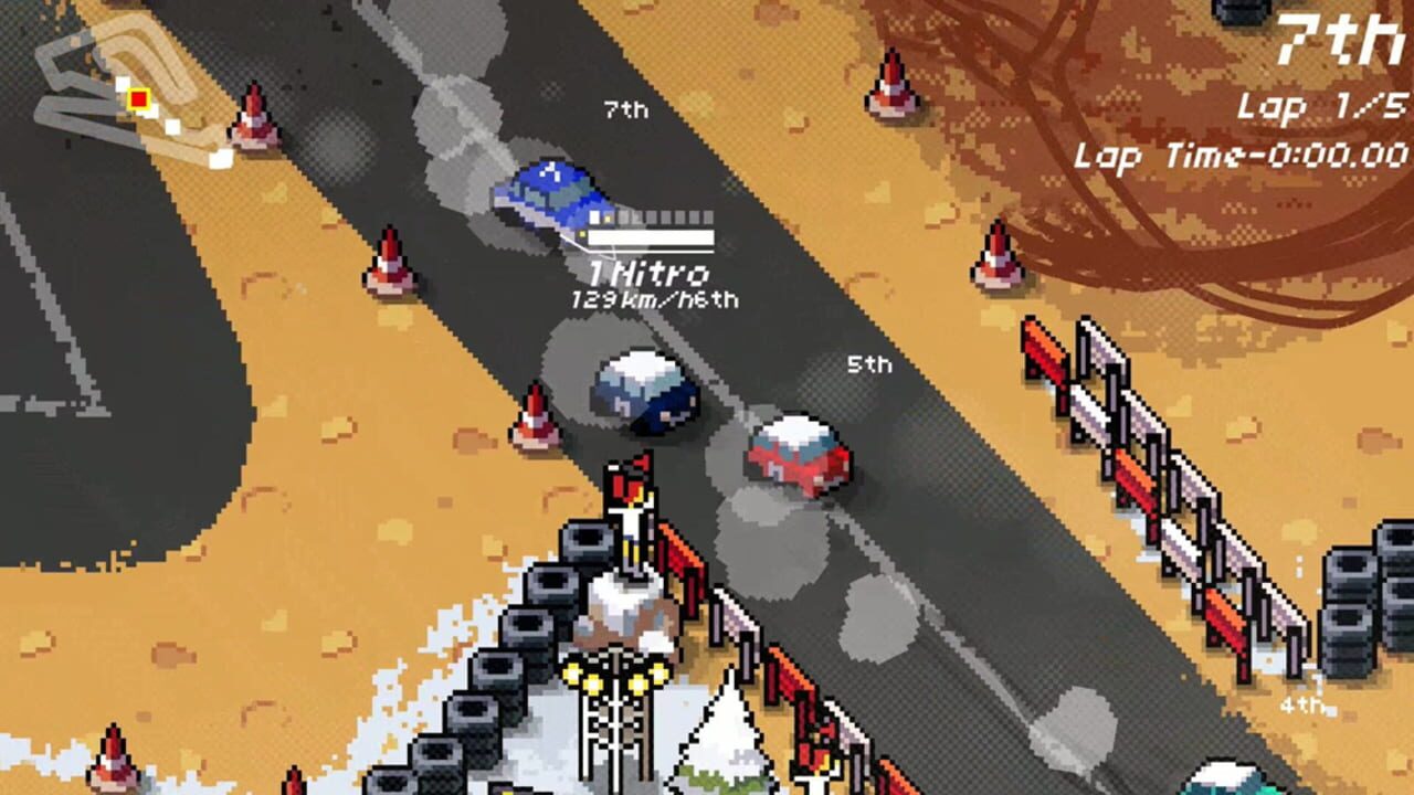 Screenshot for Super Pixel Racers
