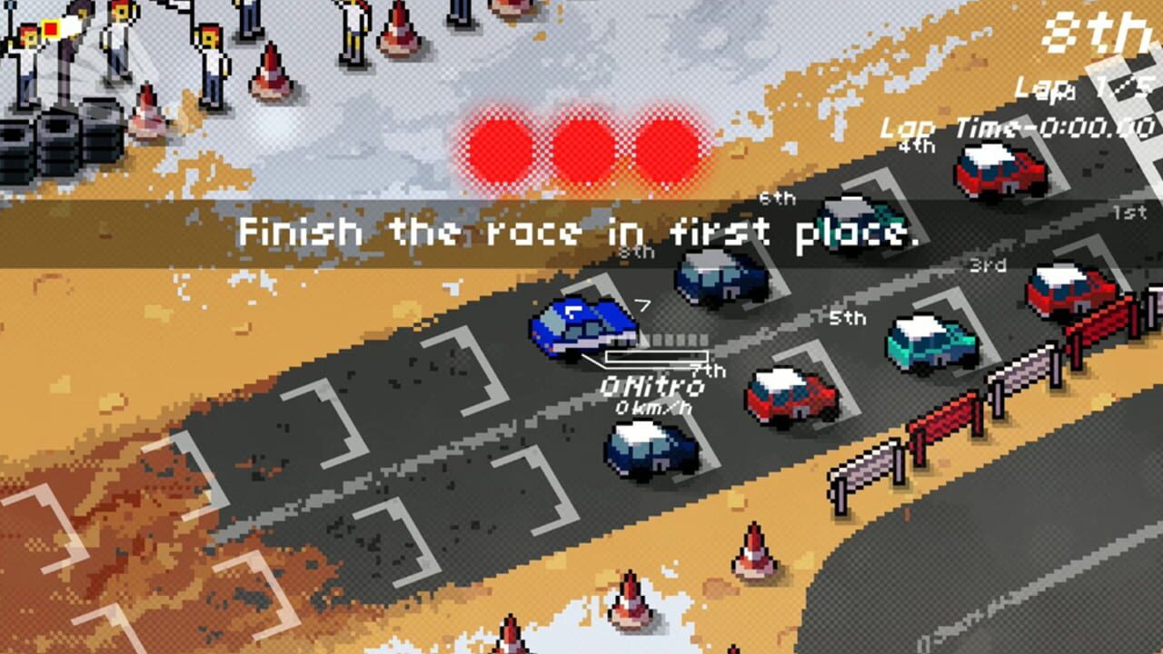 Screenshot for Super Pixel Racers