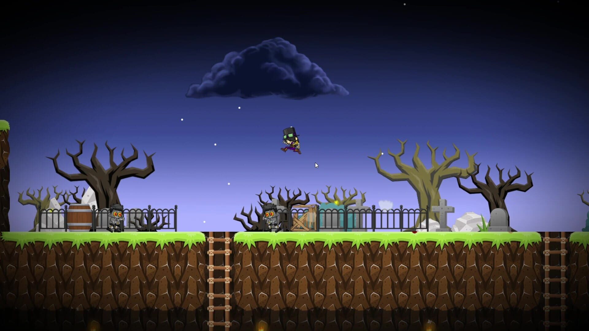 Screenshot for Steampunk Graveyard