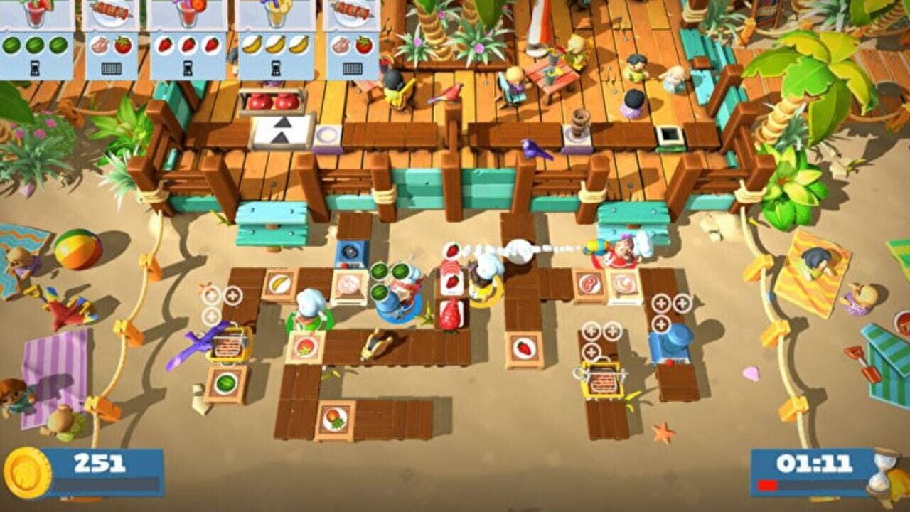 Screenshot for Overcooked! 2: Surf 'n' Turf