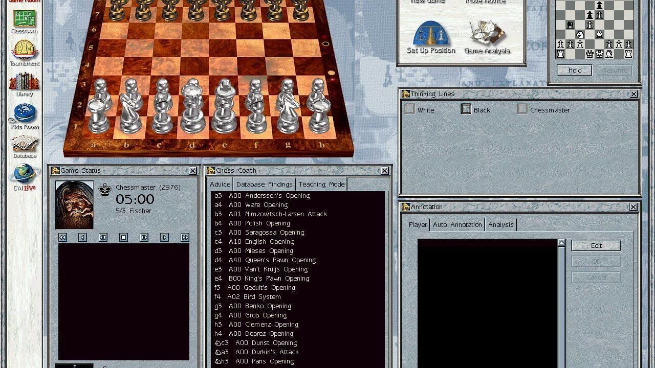 Screenshot for Chessmaster 7000