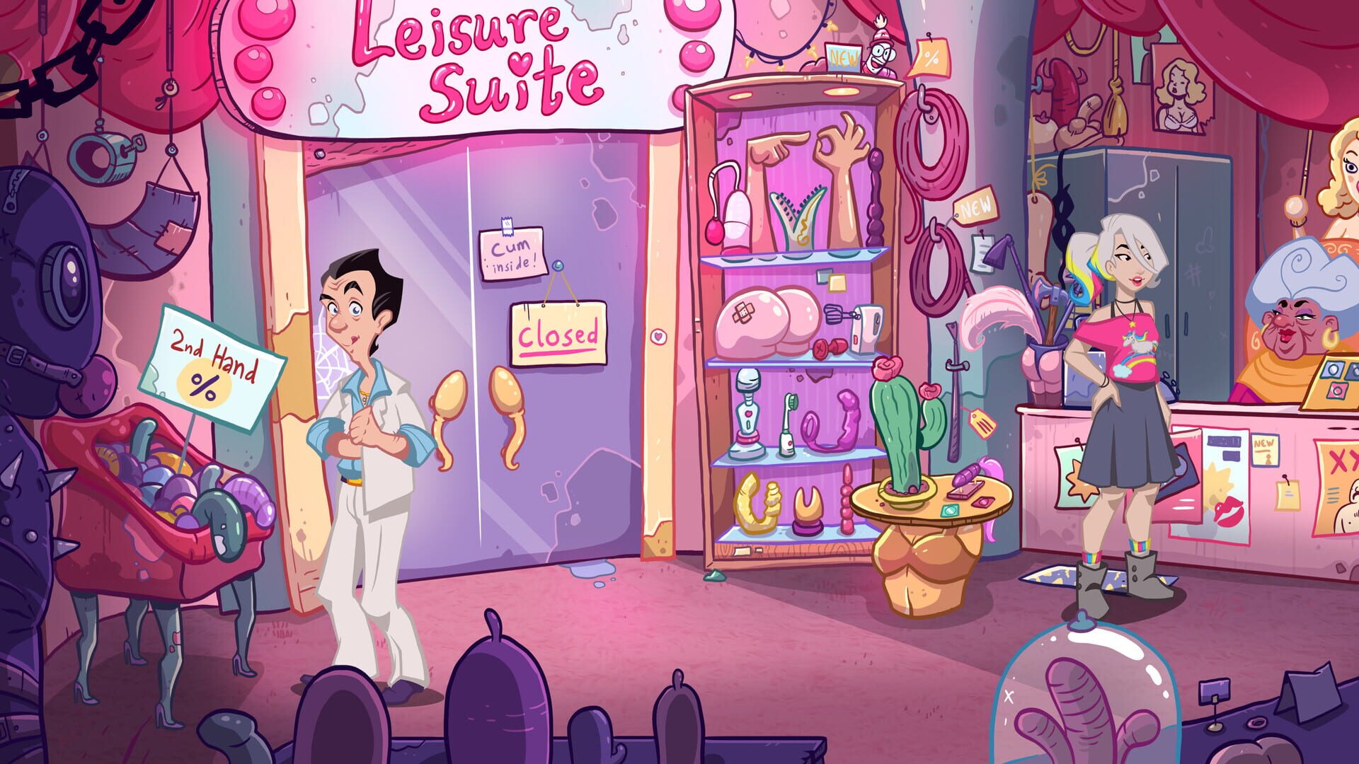 Screenshot for Leisure Suit Larry: Wet Dreams Don't Dry