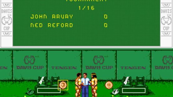 Screenshot for Davis Cup Tennis