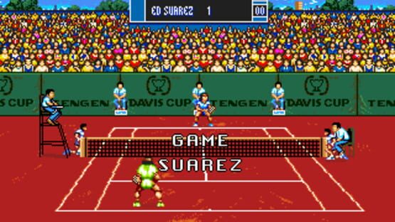 Screenshot for Davis Cup Tennis