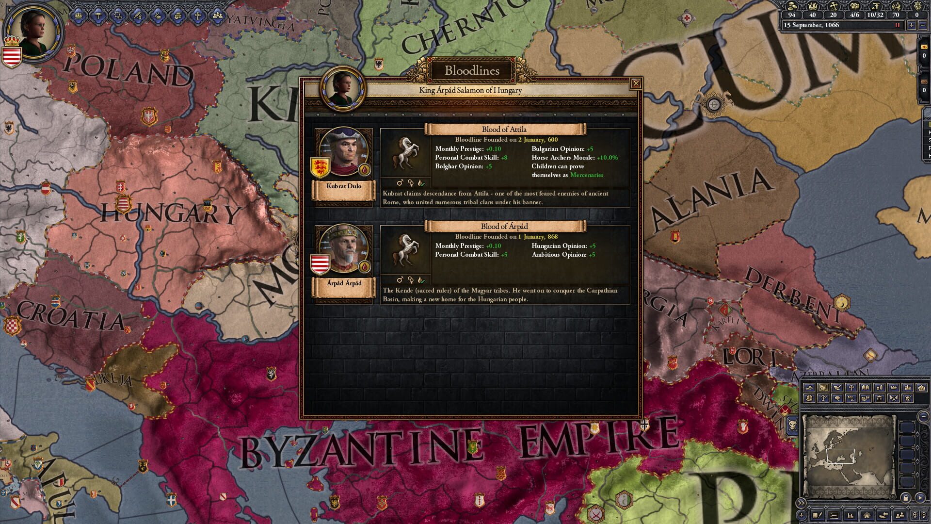 Screenshot for Crusader Kings II: Holy Fury