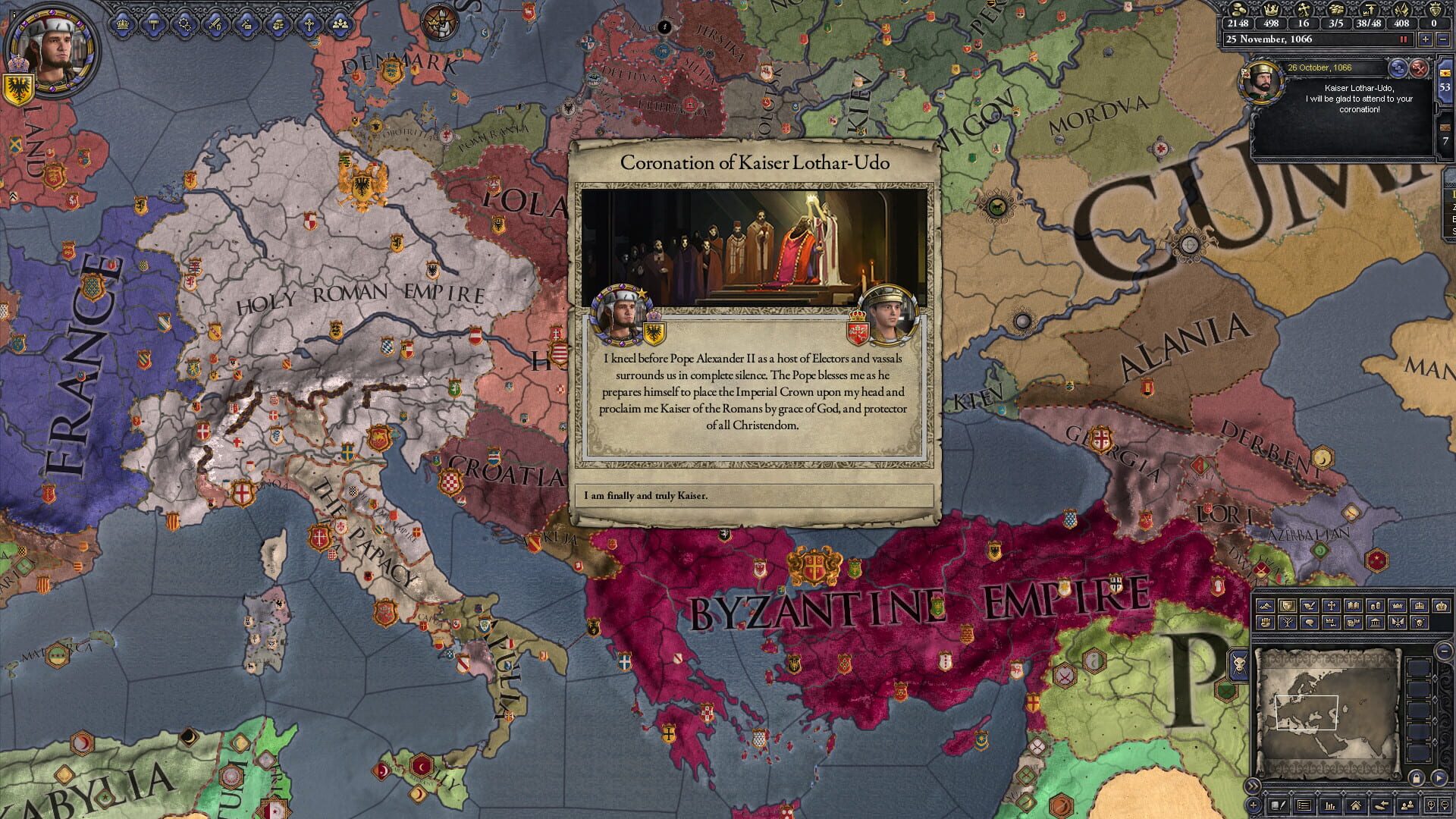Screenshot for Crusader Kings II: Holy Fury