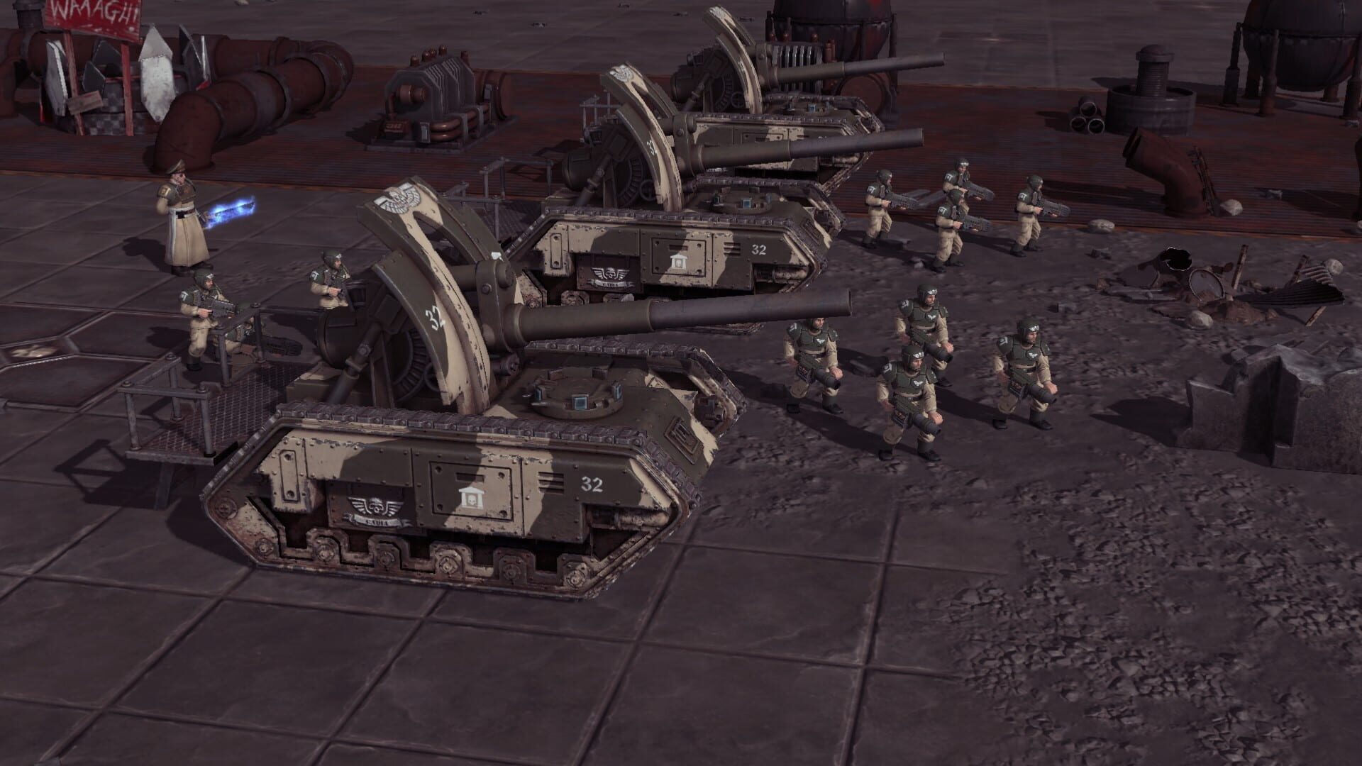 Screenshot for Warhammer 40,000: Sanctus Reach - Sons of Cadia