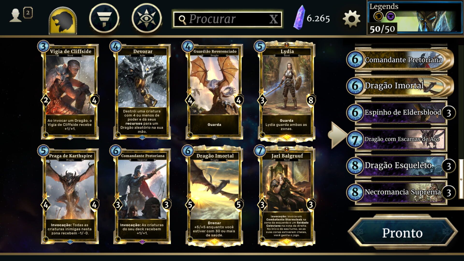 Screenshot for The Elder Scrolls: Legends