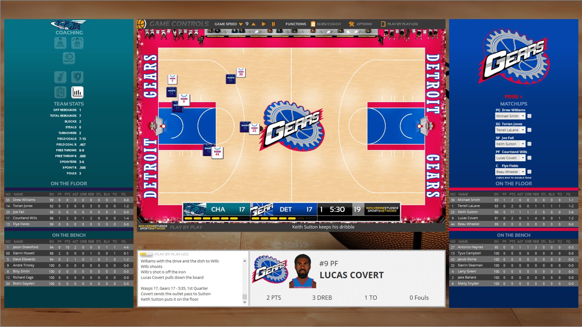 Screenshot for Draft Day Sports: Pro Basketball 2019